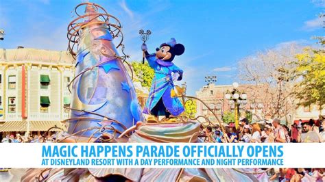 The Magic Happens Parade Route: A Sightseeing Adventure at Disneyland